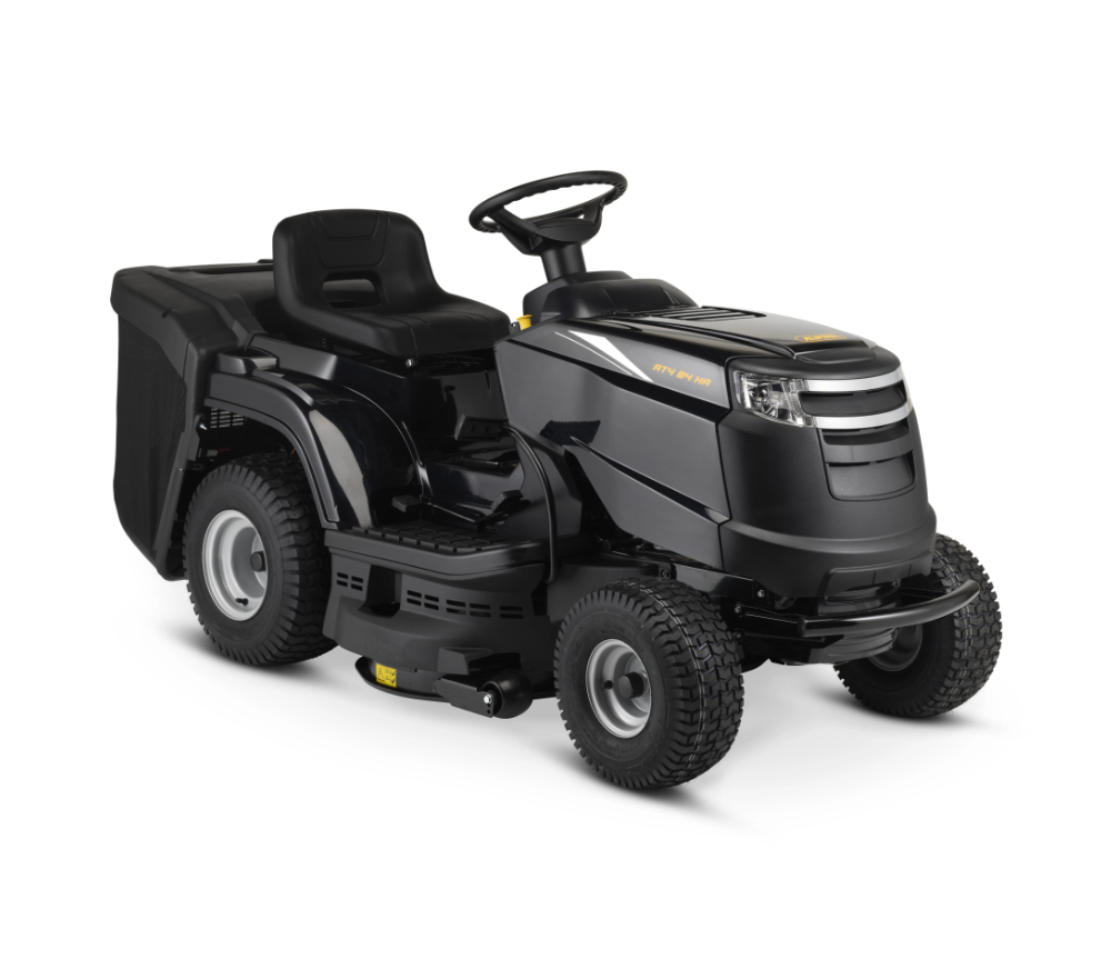 Tondeuse autoportée Alpina 414 cm³ – 84 cm de coupe, éjection arrière avec bac, tracteur tondeuse performant