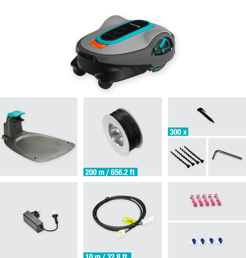 Robot tondeuse connecté GARDENA SILENO life 1000 m² – Bluetooth (15102-26) - immagine 4