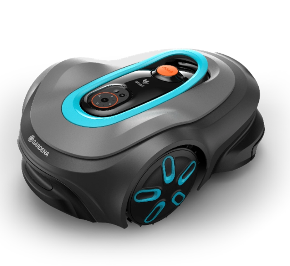 Robot tondeuse Gardena Sileno Max 800 m² – Silencieux – Tonte automatique