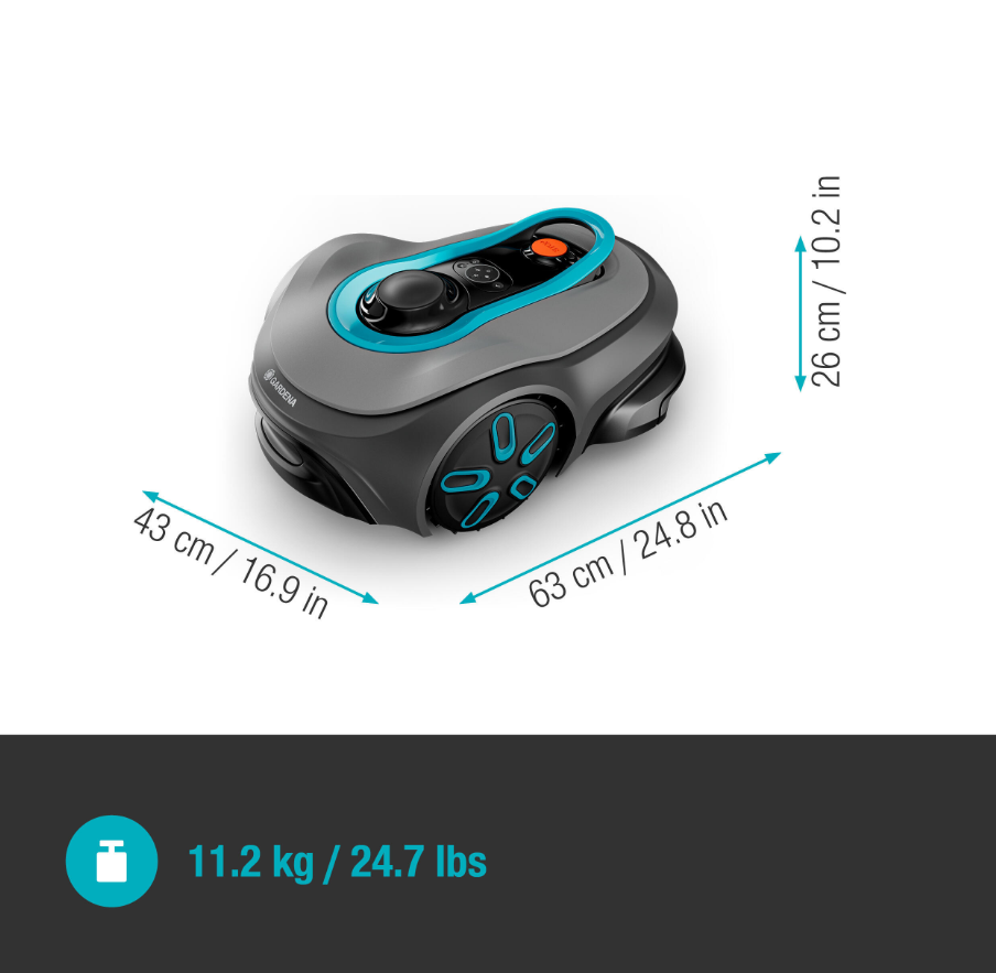 Robot tondeuse Gardena Smart Sileno Free 900 m² – Sans fil périphérique – Connecté - immagine 5