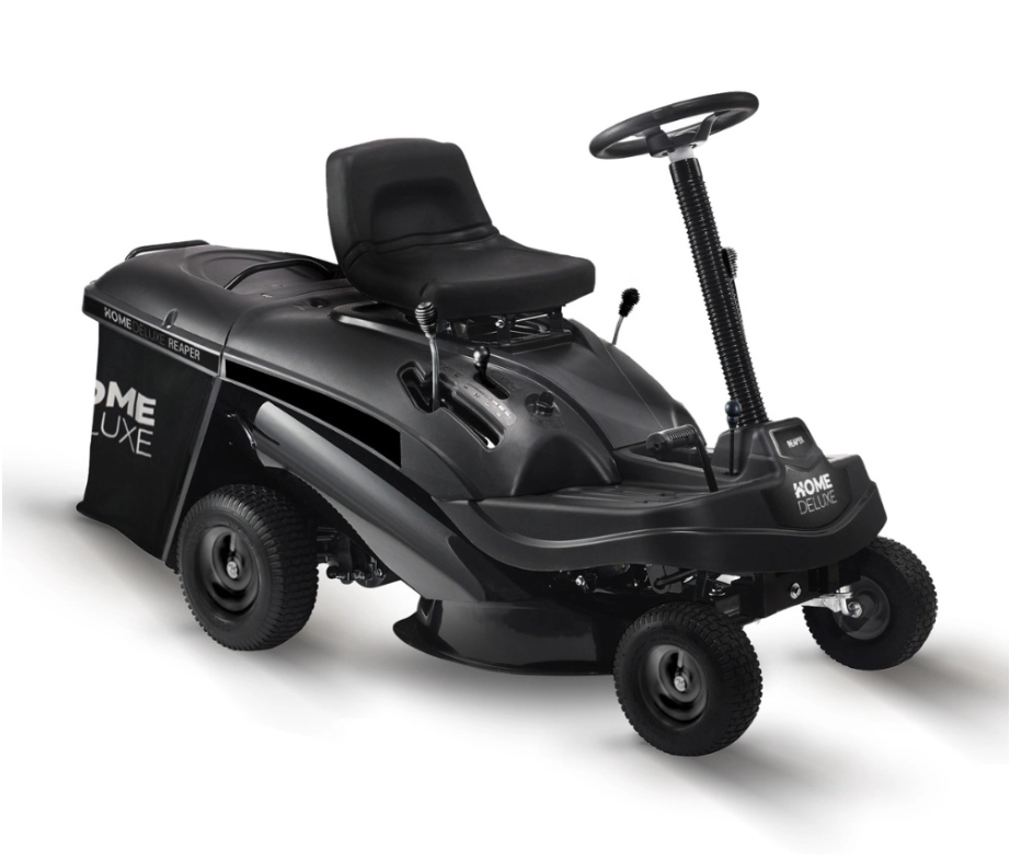 Tracteur tondeuse Home Deluxe Reaper – 6,5 CV, bac 150 L, tondeuse autoportée compacte et performante