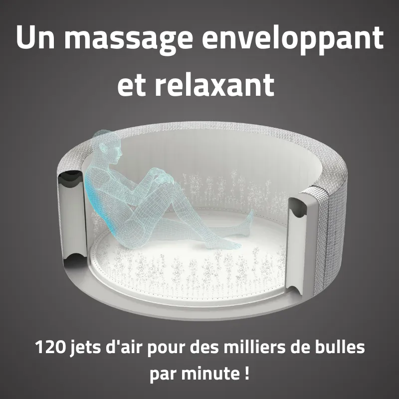 Spa Gonflable Bestway Lay-Z-Spa Baja AirJet 2 à 4 Places - immagine 5