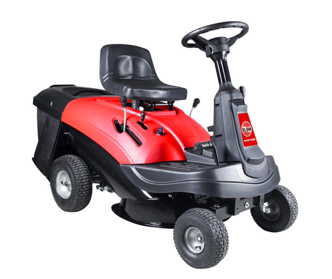 Tondeuse autoportée 61 cm Loncin 224 cc – 5 kW, démarrage électrique, tracteur tondeuse compact