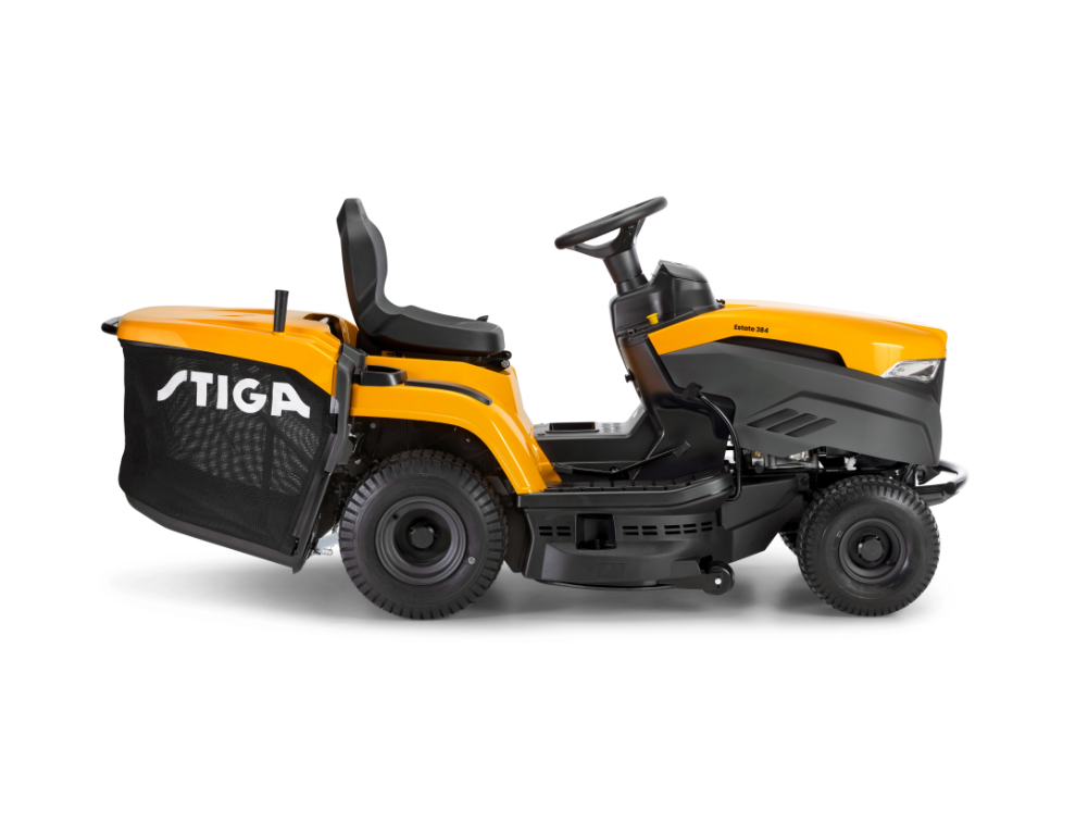 Tondeuse autoportée STIGA Estate 432 cm³ – 84 cm de coupe, éjection arrière avec bac, tracteur tondeuse performant - immagine 2