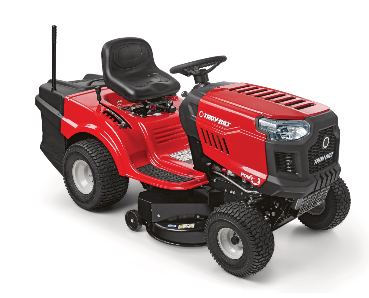 Tondeuse autoportée Troy-Bilt 92T-R Select – 382 cm³, éjection arrière avec bac, tracteur tondeuse puissant et polyvalent