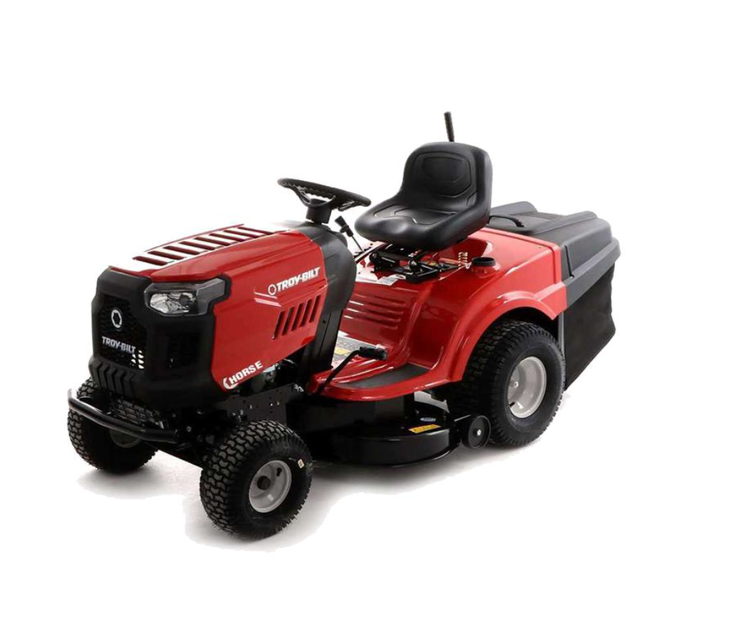 Tondeuse autoportée Troy-Bilt Horse 105T-R – 105 cm de coupe, ramassage intégré, tracteur tondeuse puissant - immagine 2