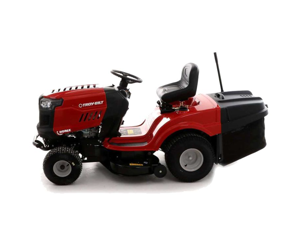 Tondeuse autoportée Troy-Bilt Horse 105T-R – 105 cm de coupe, ramassage intégré, tracteur tondeuse puissant - immagine 4