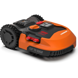 Robot tondeuse WORX Landroid WR155E – Jusqu’à 2000 m² – Connecté WiFi – Coupe bordures