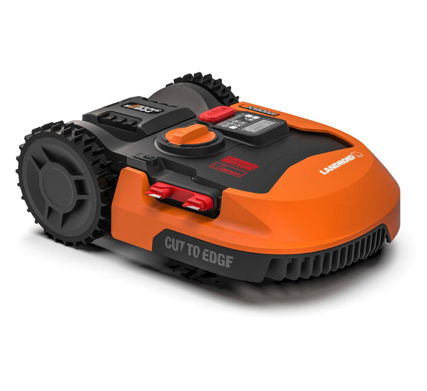 Robot tondeuse WORX Landroid WR155E – Jusqu’à 2000 m² – Connecté WiFi – Coupe bordures