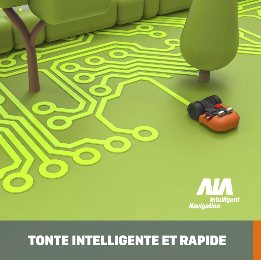 Robot tondeuse WORX Landroid WR155E – Jusqu’à 2000 m² – Connecté WiFi – Coupe bordures - immagine 5