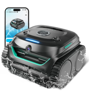 Robot piscine sans fil Wybot C2 Vision – Double filtration – Navigation intelligente – Application mobile