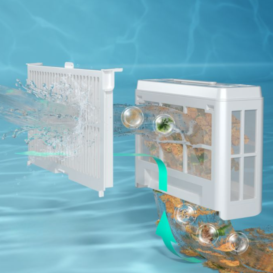 Robot piscine sans fil Wybot C2 Vision – Double filtration – Navigation intelligente – Application mobile - immagine 4